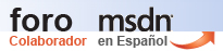 Colaborador en los foros MSDN en español